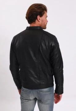 Lee Cooper Buglem - Imitatieleren Jas - Black -Lee Cooper 04870d1aa8d94f758dd0418325e871a7