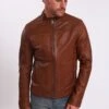 Lee Cooper Leren Jas - Cognac