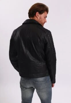 Lee Cooper Balain - Leren Jas - Black -Lee Cooper 1b919f0aa18241618fb056e443cb3c41