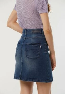 Lee Cooper Poka - Minirok - Medium Blue Brushed -Lee Cooper 1c621575ad424d4e8bb7c29f9d56e959