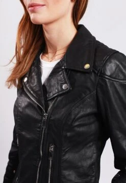 Lee Cooper Berthe - Leren Jas - Black -Lee Cooper 249c45cc2d1949efb8b6f790e2043ed3