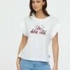 Lee Cooper Alce Sm - T-Shirt Print - Optic White -Lee Cooper 24b5328246fc472799b33238c2f71552