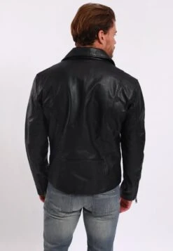 Lee Cooper Babylas - Leren Jas - Black -Lee Cooper 2945e43d8ffe419fb95b5260110ee87d