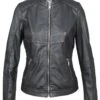Lee Cooper Attila - Leren Jas - Black