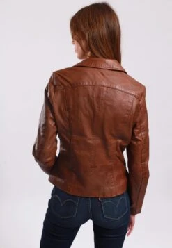 Lee Cooper Berra - Leren Jas - Cognac -Lee Cooper 33f04524964b42daba1586b6af43b496