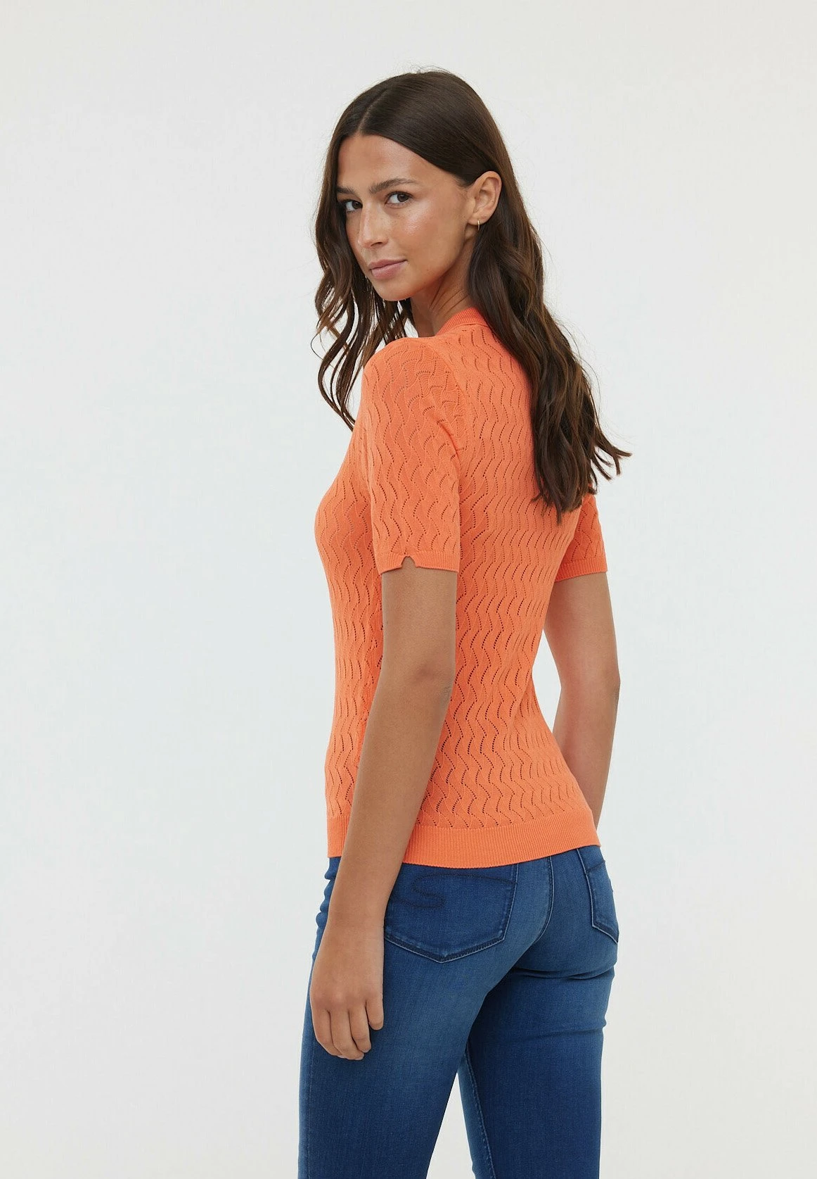 Lee Cooper Bahia Mc - Poloshirt - Peach 4 Lee Cooper Bahia Mc - Poloshirt - Peach - Afbeelding 2