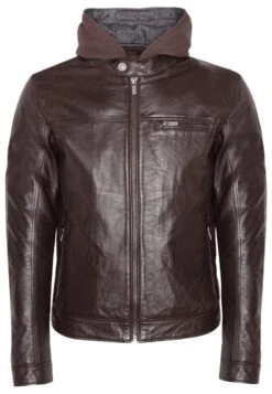 Lee Cooper Cyprien - Leren Jas - Brown