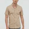 Lee Cooper Dimio Mc - Overhemd - Argile Beige -Lee Cooper 5b155bb98ce940f39ecceb5ac4b81def