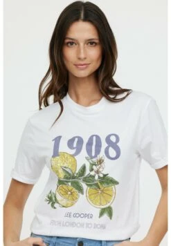 Lee Cooper Axis Mc - T-Shirt Print - Optic White -Lee Cooper 5c0bec49d360491aaf4c7dd680ca39ca