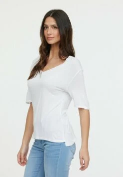 Lee Cooper Adouna M - T-Shirt Basic - Optic White -Lee Cooper 7b797052ec9749bc806f2d1d194228fb