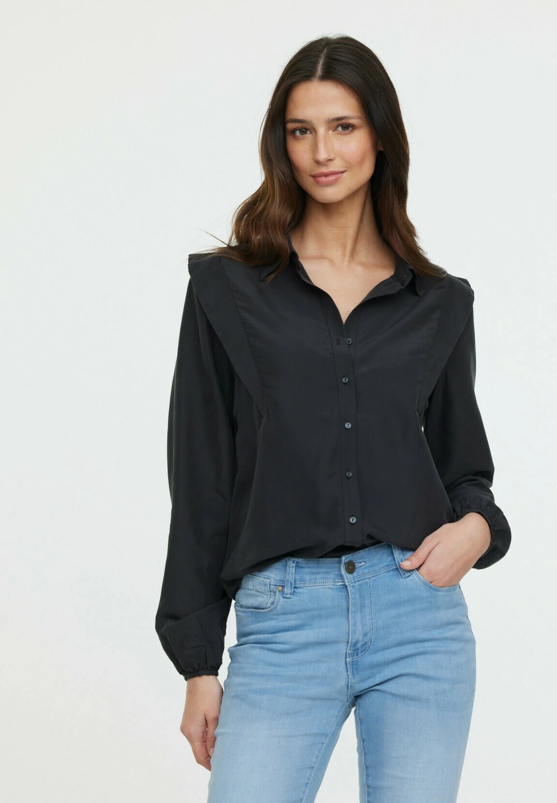 Lee Cooper Dalza Ml - Overhemdblouse - Black 3 Lee Cooper Dalza Ml - Overhemdblouse - Black