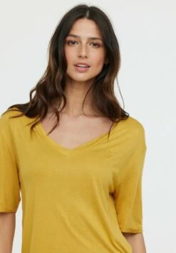 Lee Cooper Adouna M - T-Shirt Basic - Golden Curry -Lee Cooper af9feb5ae7944a4b9e5dd58c285396f5