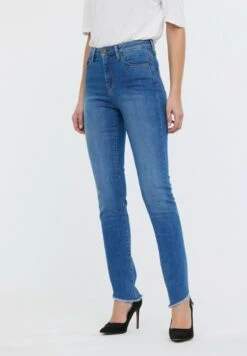 Lee Cooper Slim Fit Jeans - Medium Blue Brushed -Lee Cooper b36a31301ec0442695657f6c7c6cbd37