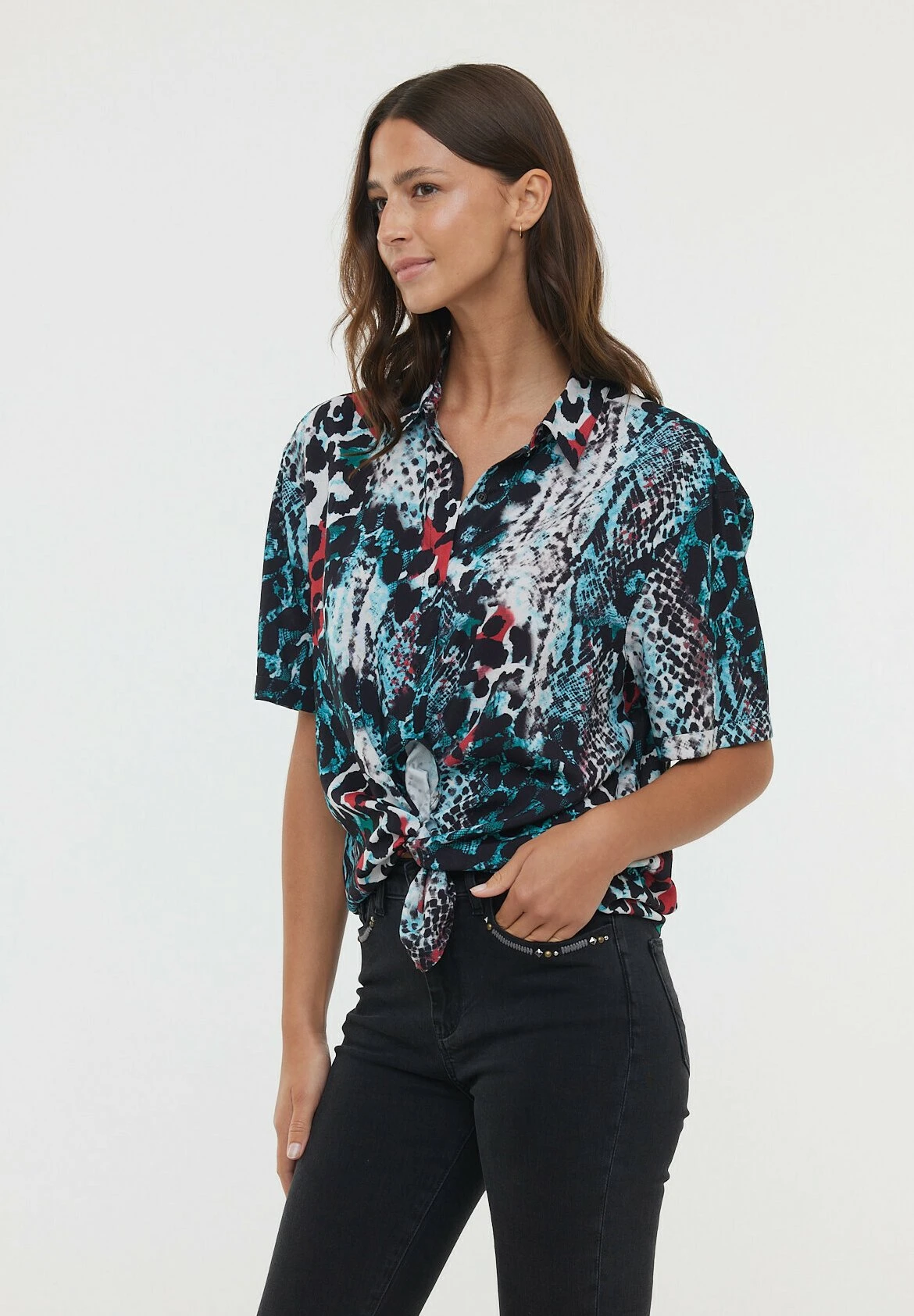 Lee Cooper Dama Ml - Overhemdblouse - Optic White 5 Lee Cooper Dama Ml - Overhemdblouse - Optic White - Afbeelding 3