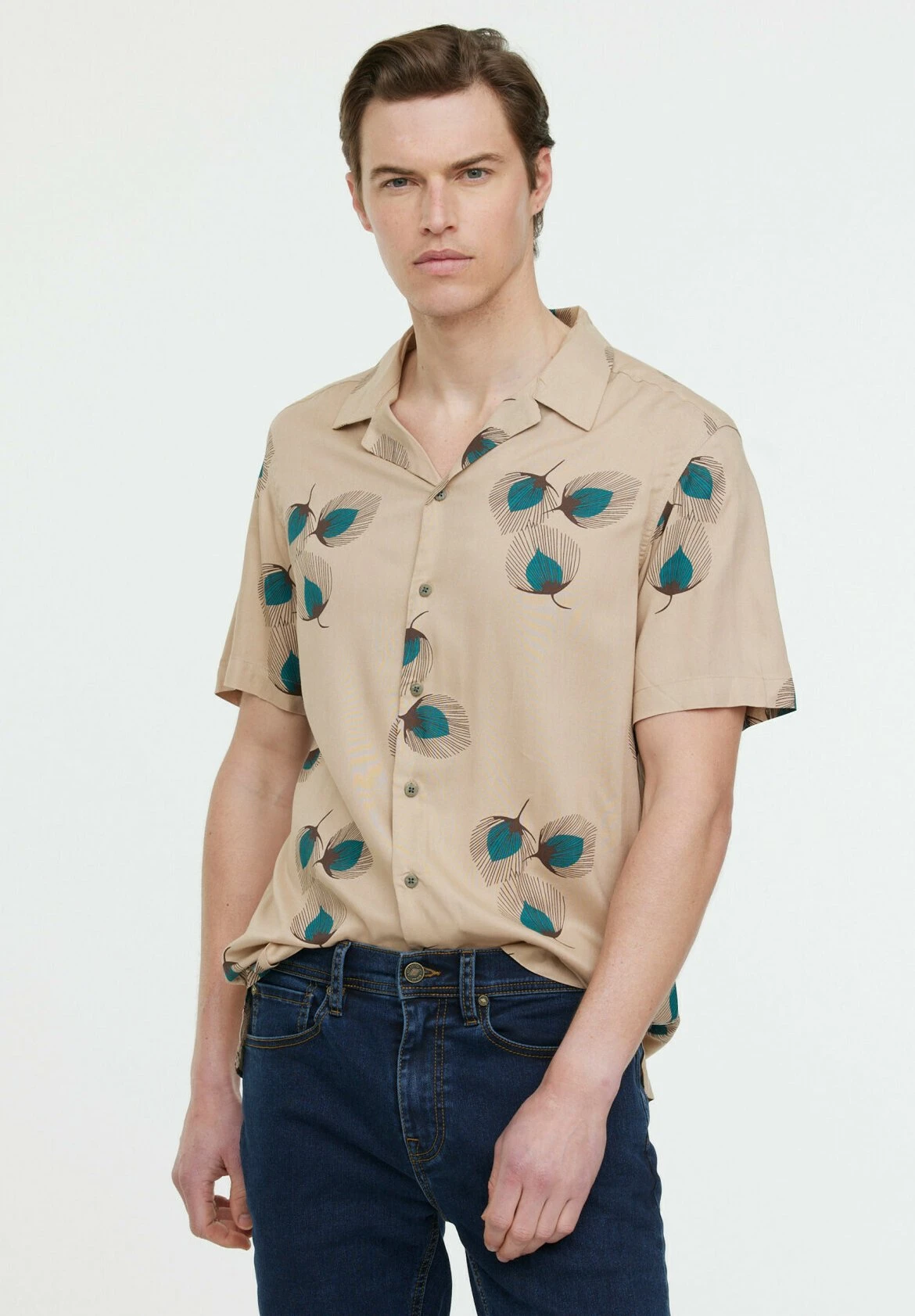 Lee Cooper Darus - Overhemd - Argile Beige 3 Lee Cooper Darus - Overhemd - Argile Beige