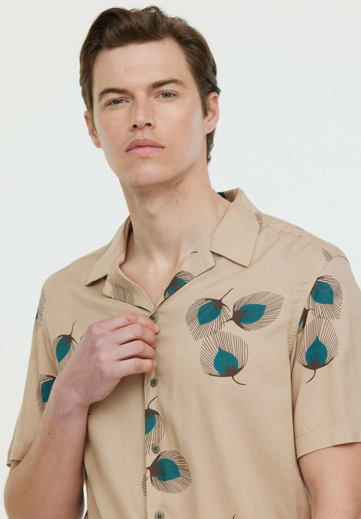 Lee Cooper Darus - Overhemd - Argile Beige 5 Lee Cooper Darus - Overhemd - Argile Beige - Afbeelding 3