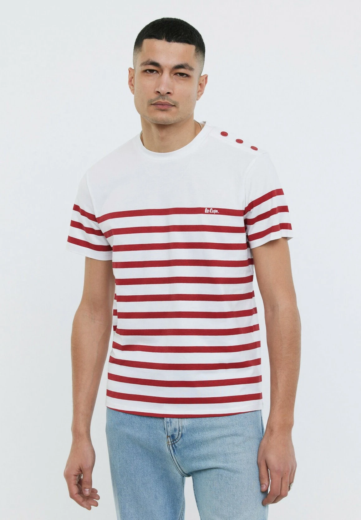 Lee Cooper Ancre Mc - T-Shirt Print - Berry 3 Lee Cooper Ancre Mc - T-Shirt Print - Berry