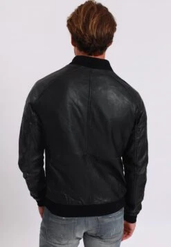 Lee Cooper Boyan - Leren Jas - Black -Lee Cooper ed6720fd362d47a397c5f8a148361389