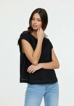 Lee Cooper Aniele Sm - T-Shirt Print - Black -Lee Cooper f50740997aa84daab901a2655ee549c8